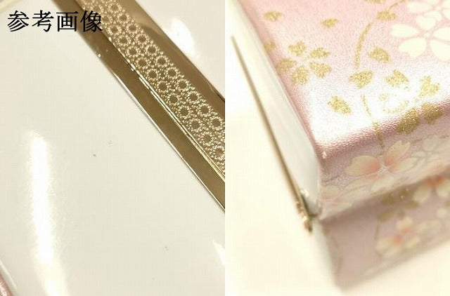 平和屋着物▼和装小物　和装バッグ　振袖用　ハンドバッグ　花柄　金彩　暈し　逸品　AABL1958ay