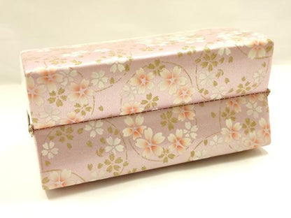 平和屋着物▼和装小物　和装バッグ　振袖用　ハンドバッグ　花柄　金彩　暈し　逸品　AABL1958ay