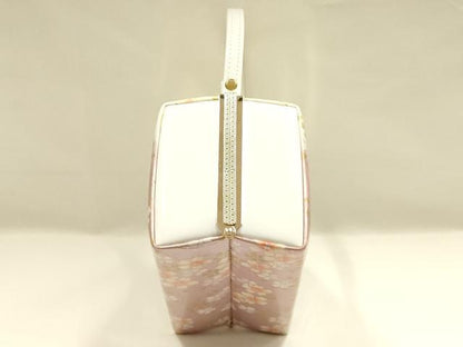 平和屋着物▼和装小物　和装バッグ　振袖用　ハンドバッグ　花柄　金彩　暈し　逸品　AABL1959ay