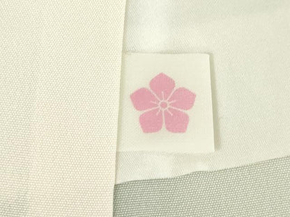 平和屋着物●訪問着　友禅　作家物　枝花文　正絹　逸品　AABL2010ck