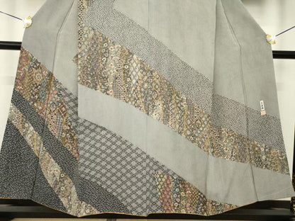 平和屋着物●二代目更甚　江戸更紗　訪問着　更紗花文　正絹　逸品　AABL2011ck
