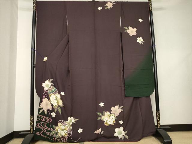 平和屋着物●豪華振袖　花毬文　金彩　正絹　逸品　AABL2020ck