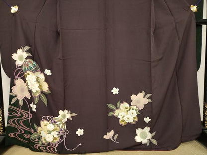 平和屋着物●豪華振袖　花毬文　金彩　正絹　逸品　AABL2020ck
