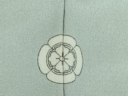 平和屋着物●創業460年・千總　色留袖　駒刺繍　吉祥花桐文　金彩　正絹　逸品　AABL2030ck
