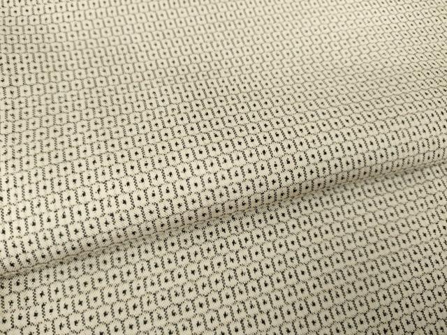 平和屋着物●本場大島紬　白大島　100亀甲　総詰め　正絹　逸品　AABL2036ck