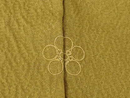 平和屋着物●訪問着　辻が花　中国三大刺繍　相良刺繍　総刺繍　舞花文　銀糸　正絹　逸品　AABL2049ck