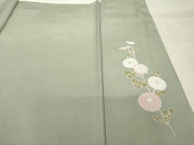 平和屋着物●訪問着　飾花文　暈し染め　金彩　正絹　逸品　未使用　AABL2050ck