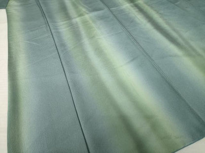 平和屋着物●西川博　小紋　間道　暈し染め　正絹　逸品　AABL2056ck