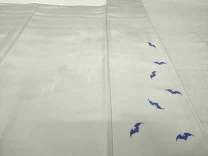 平和屋着物●着物デザイナー　井尻学　訪問着　杜若　正絹　逸品　AABL2070ck