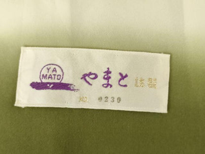 平和屋着物●訪問着　辻が花　舞花文　暈し染め　やまと誂製　正絹　逸品　AABL2093ck