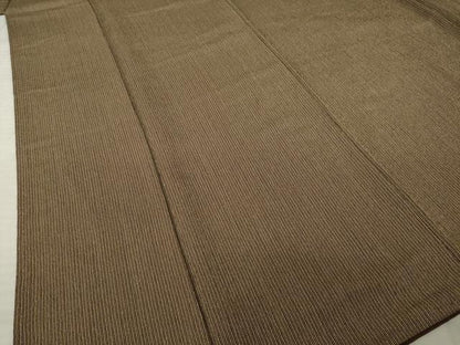 平和屋着物●江戸小紋　縞　正絹　逸品　AABL2102ck