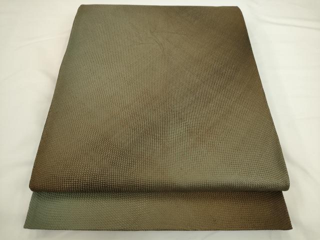 平和屋着物●全通柄京袋帯　組織　霞文　正絹　逸品　AABL2159pf
