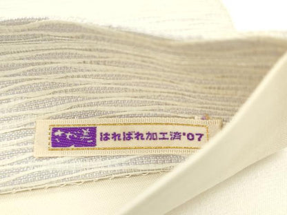 平和屋着物●六通柄袋帯　舞桜文　さが美扱い　正絹　逸品　AABL2168pf