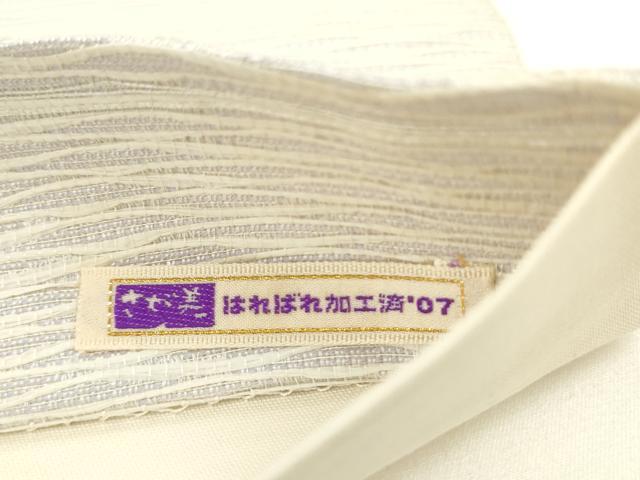平和屋着物●六通柄袋帯　舞桜文　さが美扱い　正絹　逸品　AABL2168pf