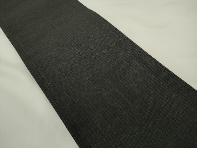 平和屋着物●男性　撫松庵　角帯　黒地　AABL2182pf