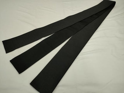 平和屋着物●男性　撫松庵　角帯　黒地　AABL2182pf