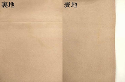 平和屋着物●爪掻き本綴れ　八寸名古屋帯　総刺繍　休み鳥　正絹　逸品　AABL2320pf