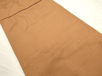 平和屋着物●両面太鼓柄京袋帯　総絞り　舞花文　正絹　逸品　AABL2347pf