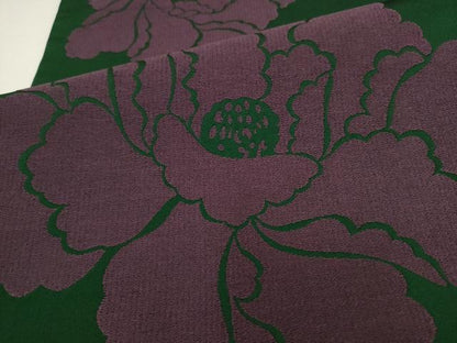 平和屋着物●六通柄袋帯　舞花文　正絹　逸品　AABL2353pf