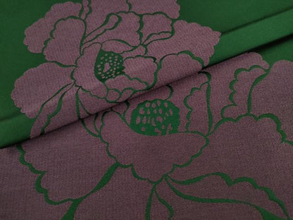 平和屋着物●六通柄袋帯　舞花文　正絹　逸品　AABL2353pf