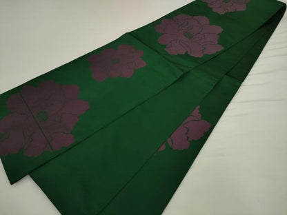 平和屋着物●六通柄袋帯　舞花文　正絹　逸品　AABL2353pf