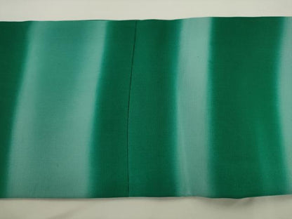 平和屋着物▼塩瀬　九寸名古屋帯　作家物　遠山文　正絹　逸品　AABL2358pf