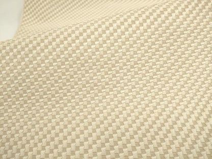 平和屋着物●本場筑前博多織　八寸名古屋帯　薄卵色　正絹　逸品　AABL2450pf