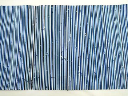平和屋着物●爪掻き本綴れ 八寸名古屋帯 横段文 正絹 逸品 AABL2466pf