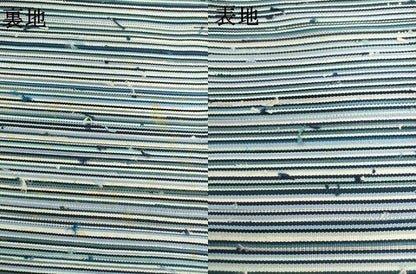 平和屋着物●爪掻き本綴れ　八寸名古屋帯　横段文　正絹　逸品　AABL2493pf