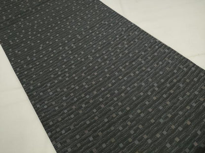 平和屋着物●両面全通柄袋帯　間道　正絹　逸品　AABL2523pf