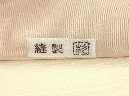 平和屋着物●銀座きしや　六通柄袋帯　亀甲花鳥文　金銀糸　正絹　逸品　AABL2528pf