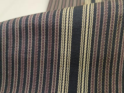 平和屋着物●男性　本場筑前博多織　角帯　間道　正絹　逸品　AABL2556pf