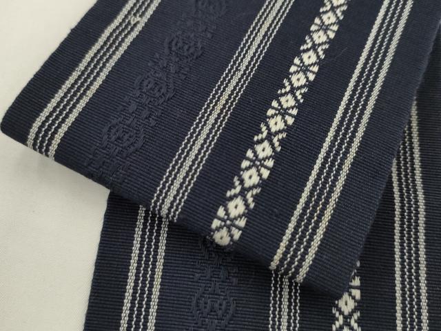 平和屋着物●男性　博多織　角帯　献上　AABL2563pf