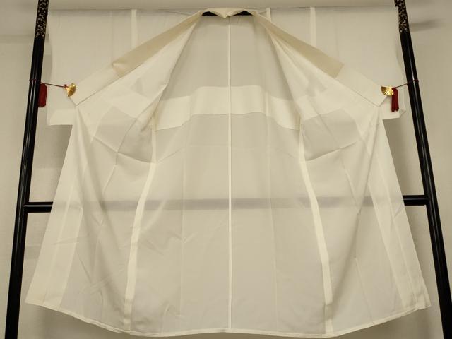 平和屋着物＊夏物　長襦袢　絽　生成り色　正絹　逸品　AABL2605jd