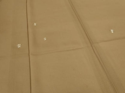 平和屋着物＊夏物　訪問着　絽　駒刺繍　丸文　正絹　逸品　AABL2615jd