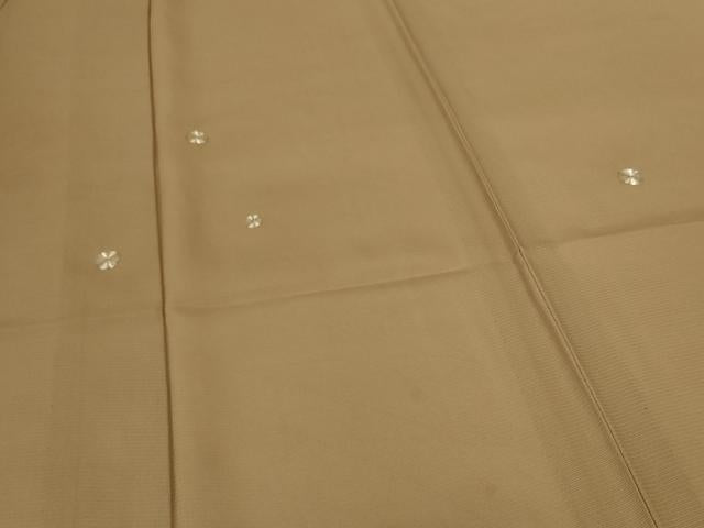 平和屋着物＊夏物　訪問着　絽　駒刺繍　丸文　正絹　逸品　AABL2615jd