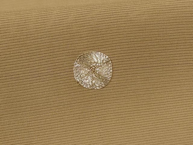 平和屋着物＊夏物　訪問着　絽　駒刺繍　丸文　正絹　逸品　AABL2615jd