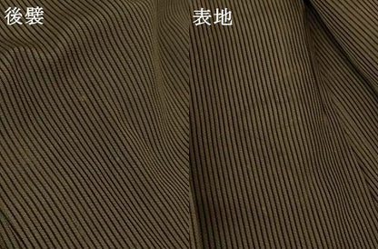 平和屋着物＊夏物　男性　馬乗り袴　縦絽　縞　正絹　逸品　AABL2624jd
