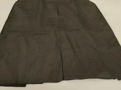 平和屋着物＊夏物　男性　馬乗り袴　縦絽　縞　正絹　逸品　AABL2624jd