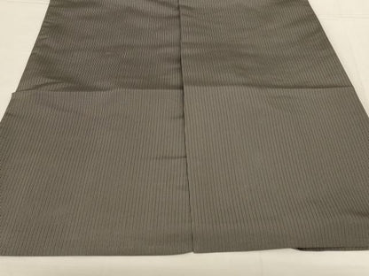 平和屋着物＊夏物　男性　茶喜仙台平　馬乗り袴　縦絽　縞　正絹　逸品　AABL2625jd