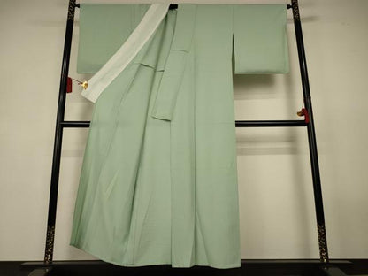 平和屋着物＊夏物　色無地　絽　夏虫色　正絹　逸品　AABL2680jd