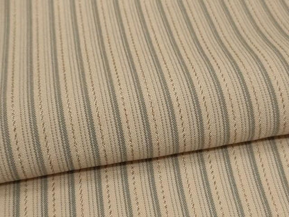 平和屋着物＊夏物　紗紬　縞　正絹　逸品　AABL2686jd