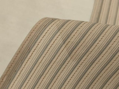 平和屋着物＊夏物　紗紬　縞　正絹　逸品　AABL2686jd