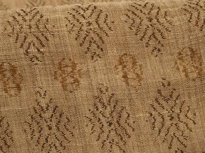 平和屋着物＊夏物　本場小千谷ちぢみ　菱文　麻　逸品　AABL2705jd