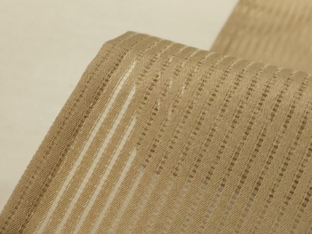 平和屋着物＊夏物　絽芭蕉　琉球絣文　証紙付き　正絹　逸品　AABL2710jd