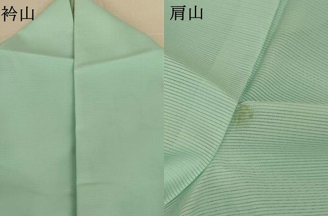平和屋着物＊夏物　訪問着　絽　草花文　金彩　洗える着物　AABL2713jd