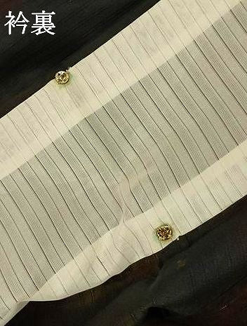 平和屋着物＊夏物　小紋　紗　流水文　暈し染め　正絹　逸品　未使用　AABL2719jd