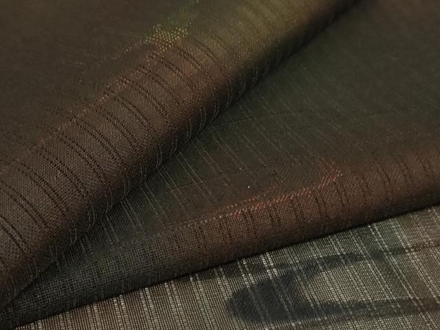 平和屋着物＊夏物　小紋　紗　流水文　暈し染め　正絹　逸品　未使用　AABL2719jd
