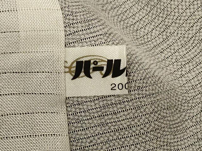 平和屋着物＊夏物　江戸小紋　絽　鮫小紋柄　正絹　逸品　AABL2751jd