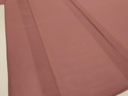 平和屋着物＊夏物　色無地　絽　蘇芳香色　洗える着物　AABL2776jd
